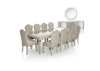 Picture of AKRISI DINING TABLE 10 CHAIRS + SIDEBOARD