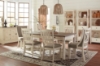 Picture of BOLANBURG DINING TABLE 4 CHAIRS +2 CHAIRS BACK UPHOLSTRED