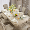 Picture of MAZAGAN DINING TABLE SET 8 CHAIRS