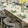 Picture of ELOIS DINING TABLE SET 12 CHAIRS