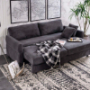 Picture of SHELL SOFA/SLEEPER GRAY